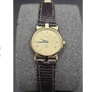 Vintage Gucci Gold Dial watch